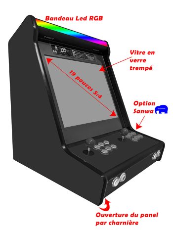 caractéristique bartop XL